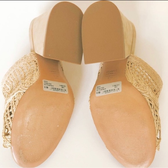 Schutz Kazzin Woven Block Heel Sandal - Picture 7 of 7